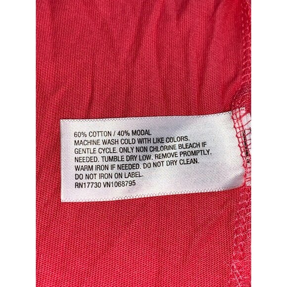 A New Day Womens Plus Size Casual Summer Coral Relaxed Fit T-Shirt Size XXL - Picture 15 of 15